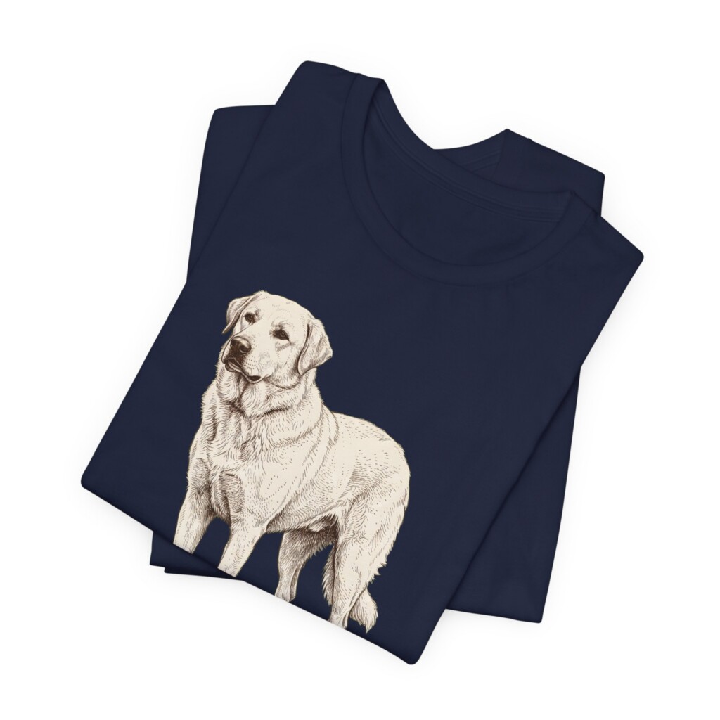 Akbash Latin Shirt, Vintage Dog Sketch Tee, Dog Latin Gift