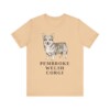 Corgi Lover Shirt, Vintage Dog Sketch Tee, Dog Lover Gift