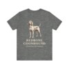 Redbone Coonhound Latin Shirt, Vintage Dog Sketch Tee, Dog Latin Gift