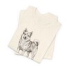 Norwegian Buhund Latin Shirt, Vintage Dog Sketch Tee, Dog Latin Gift Norwegian Buhund Latin Shirt, Vintage Dog Sketch Tee, Dog Latin Gift