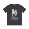 Akita Latin Shirt, Vintage Dog Sketch Tee, Dog Latin Gift Akita Latin Shirt, Vintage Dog Sketch Tee, Dog Latin Gift