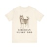 Husky Dad Shirt, Vintage Dog Sketch Tee, Dog Dad Gift