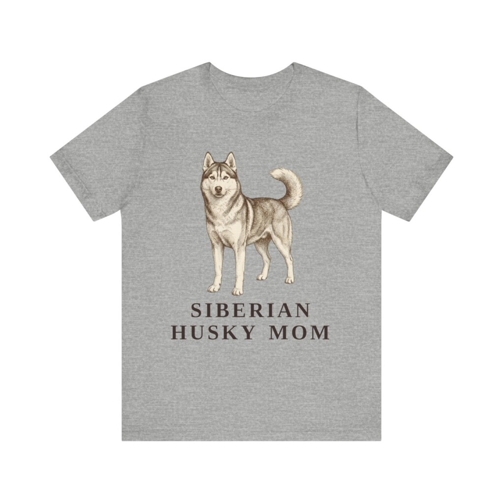 Husky Mom Shirt, Vintage Dog Sketch Tee, Dog Mom Gift Husky Mom Shirt, Vintage Dog Sketch Tee, Dog Mom Gift