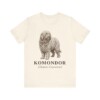 Komondor Latin Shirt, Vintage Dog Sketch Tee, Dog Latin Gift