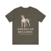 American Bulldog Latin Shirt, Vintage Dog Sketch Tee, Dog Latin Gift