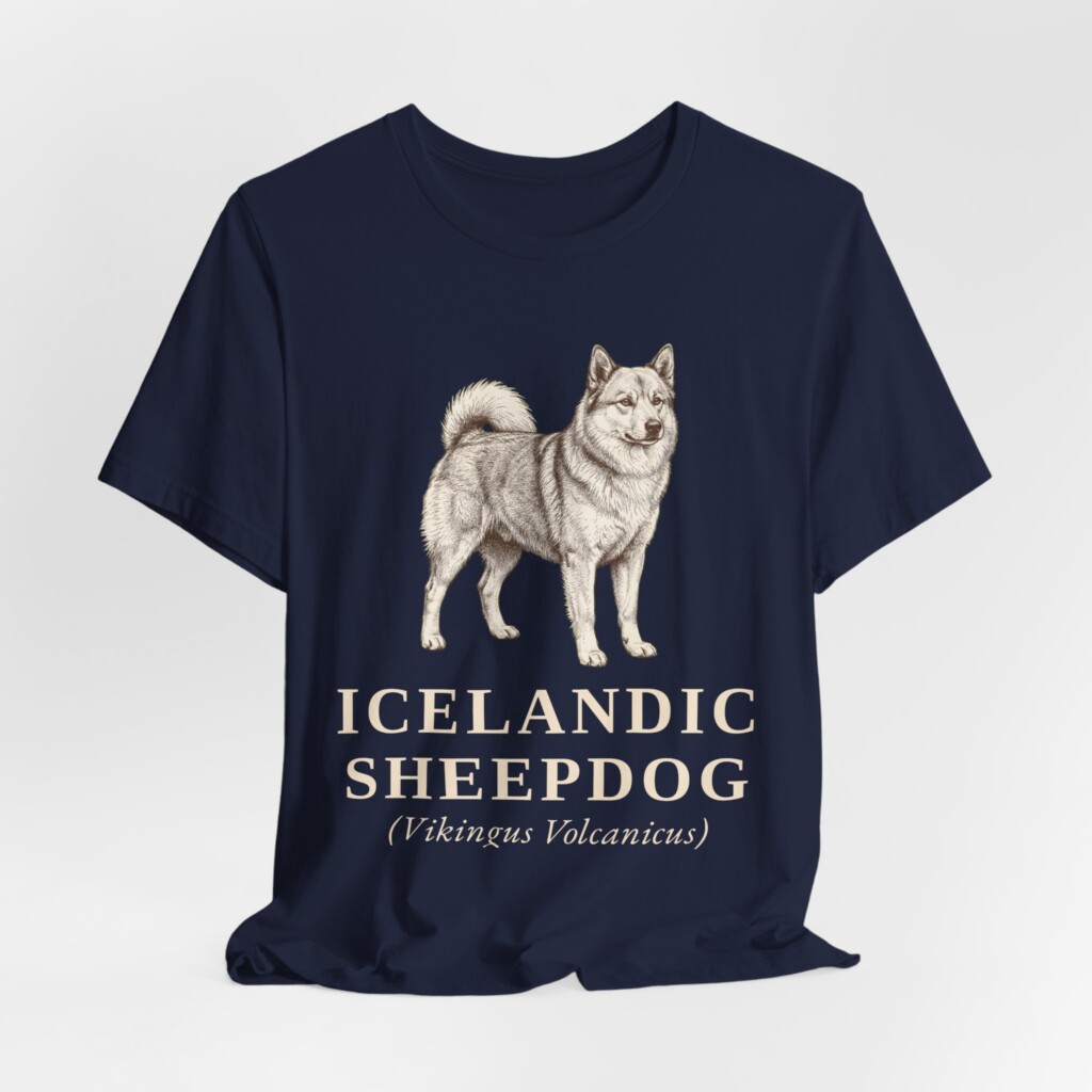 Icelandic Sheepdog Latin Shirt, Vintage Dog Sketch Tee, Dog Latin Gift Icelandic Sheepdog Latin Shirt, Vintage Dog Sketch Tee, Dog Latin Gift