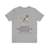 German Shorthaired Pointer Latin Shirt, Vintage Dog Sketch Tee, Dog Latin Gift German Shorthaired Pointer Latin Shirt, Vintage Dog Sketch Tee, Dog Latin Gift