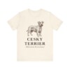 Cesky Terrier Latin Shirt, Vintage Dog Sketch Tee, Dog Latin Gift