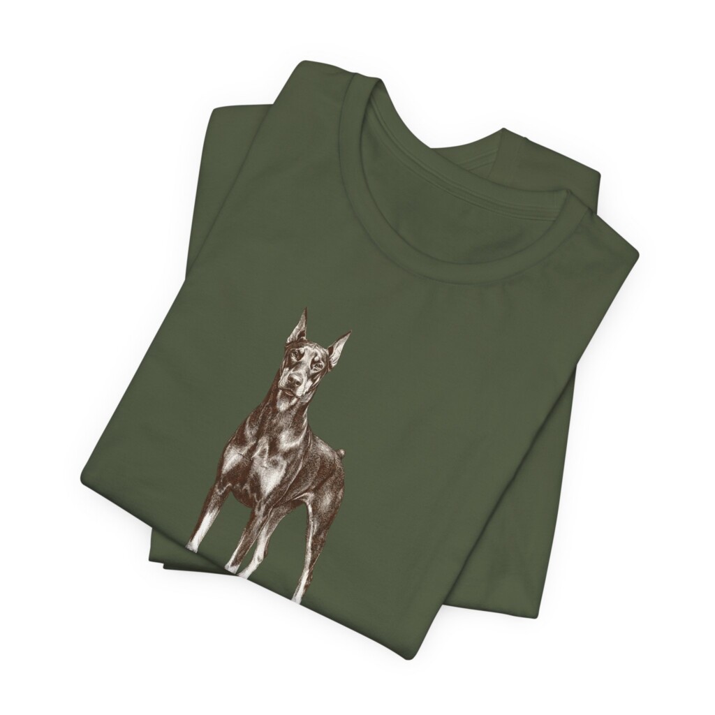 Doberman Pinscher Latin Shirt, Vintage Dog Sketch Tee, Dog Latin Gift Doberman Pinscher Latin Shirt, Vintage Dog Sketch Tee, Dog Latin Gift