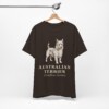 Australian Terrier Latin Shirt, Vintage Dog Sketch Tee, Dog Latin Gift