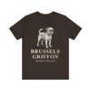 Brussels Griffon Latin Shirt, Vintage Dog Sketch Tee, Dog Latin Gift
