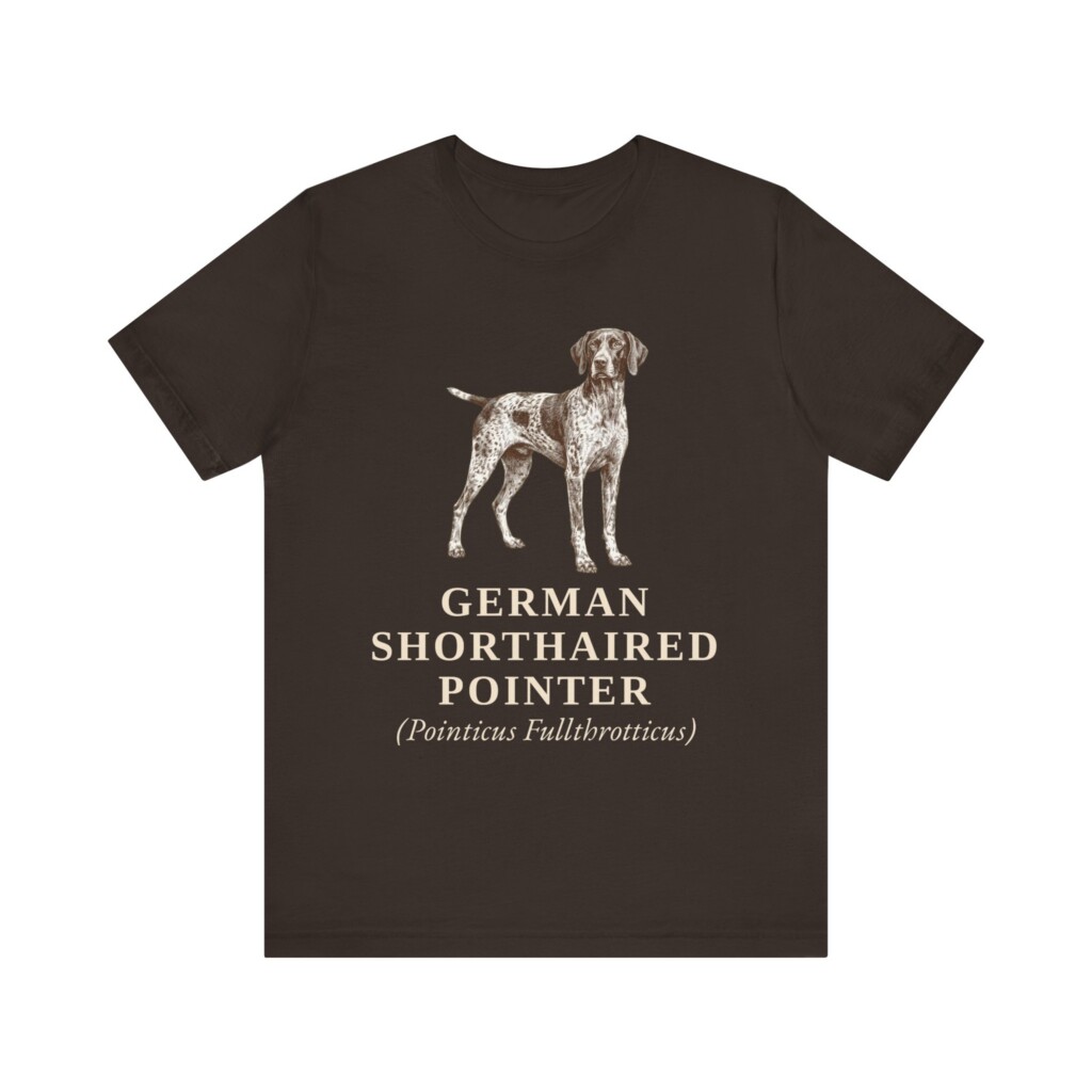 German Shorthaired Pointer Latin Shirt, Vintage Dog Sketch Tee, Dog Latin Gift German Shorthaired Pointer Latin Shirt, Vintage Dog Sketch Tee, Dog Latin Gift