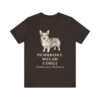 Pembroke Welsh Corgi Latin Shirt, Vintage Dog Sketch Tee, Dog Latin Gift