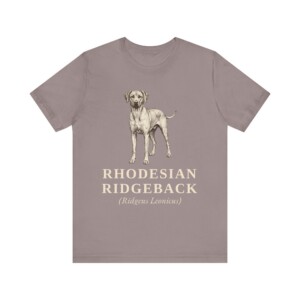 Rhodesian Ridgeback Latin Shirt, Vintage Dog Sketch Tee, Dog Latin Gift