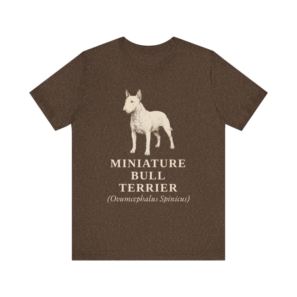 Miniature Bull Terrier Latin Shirt, Vintage Dog Sketch Tee, Dog Latin Gift Miniature Bull Terrier Latin Shirt, Vintage Dog Sketch Tee, Dog Latin Gift