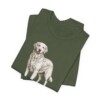 Golden Retriever Latin Shirt, Vintage Dog Sketch Tee, Dog Latin Gift