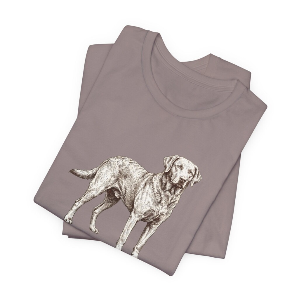 Chesapeake Bay Retriever Latin Shirt, Vintage Dog Sketch Tee, Dog Latin Gift Chesapeake Bay Retriever Latin Shirt, Vintage Dog Sketch Tee, Dog Latin Gift