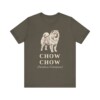 Chow Chow Latin Shirt, Vintage Dog Sketch Tee, Dog Latin Gift