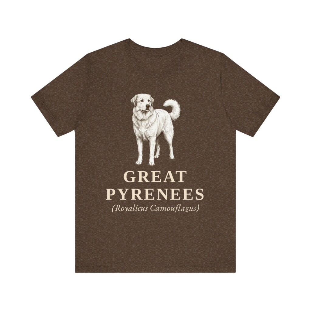 Great Pyrenees Latin Shirt, Vintage Dog Sketch Tee, Dog Latin Gift Great Pyrenees Latin Shirt, Vintage Dog Sketch Tee, Dog Latin Gift