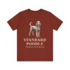 Standard Poodle Latin Shirt, Vintage Dog Sketch Tee, Dog Latin Gift