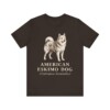 American Eskimo Dog Latin Shirt, Vintage Dog Sketch Tee, Dog Latin Gift