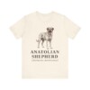 Anatolian Shepherd Latin Shirt, Vintage Dog Sketch Tee, Dog Latin Gift