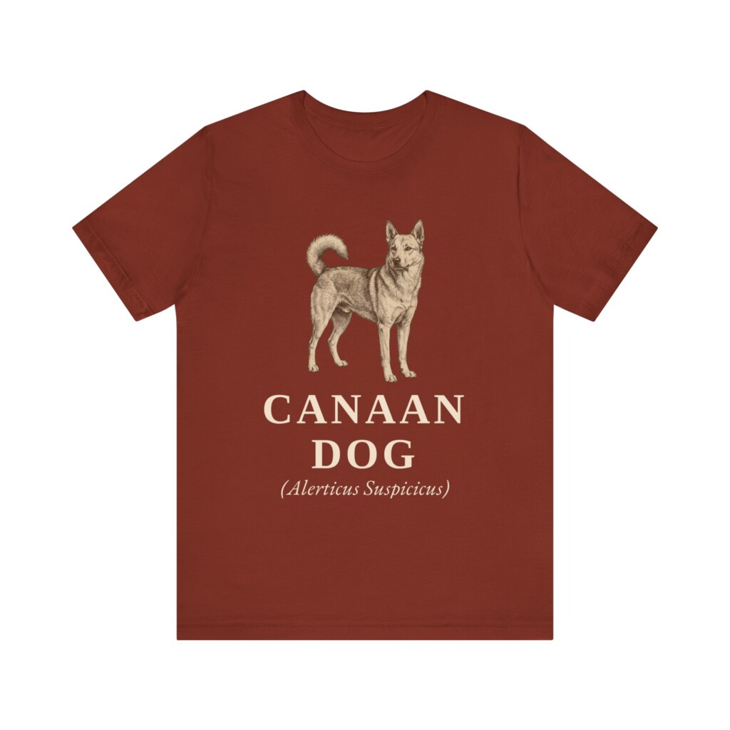 Canaan Dog Latin Shirt, Vintage Dog Sketch Tee, Dog Latin Gift Canaan Dog Latin Shirt, Vintage Dog Sketch Tee, Dog Latin Gift