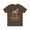 Irish Water Spaniel Latin Shirt, Vintage Dog Sketch Tee, Dog Latin Gift