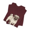 Pug Latin Shirt, Vintage Dog Sketch Tee, Dog Latin Gift