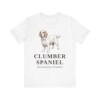 Clumber Spaniel Latin Shirt, Vintage Dog Sketch Tee, Dog Latin Gift