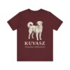 Kuvasz Latin Shirt, Vintage Dog Sketch Tee, Dog Latin Gift