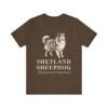 Shetland Sheepdog Latin Shirt, Vintage Dog Sketch Tee, Dog Latin Gift