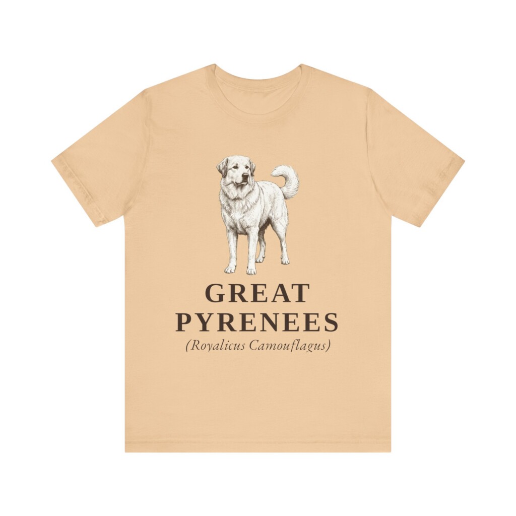 Great Pyrenees Latin Shirt, Vintage Dog Sketch Tee, Dog Latin Gift Great Pyrenees Latin Shirt, Vintage Dog Sketch Tee, Dog Latin Gift