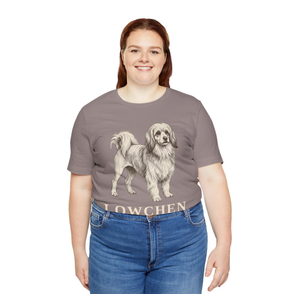 Lowchen Latin Shirt, Vintage Dog Sketch Tee, Dog Latin Gift