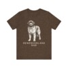 Newfoundland Dog Dad Shirt, Vintage Dog Sketch Tee, Dog Dad Gift