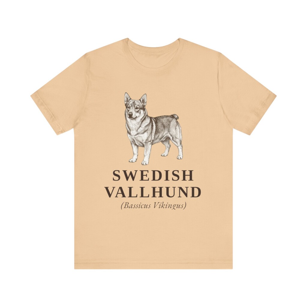 Swedish Vallhund Latin Shirt, Vintage Dog Sketch Tee, Dog Latin Gift Swedish Vallhund Latin Shirt, Vintage Dog Sketch Tee, Dog Latin Gift