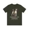 Fox Terrier (Smooth) Latin Shirt, Vintage Dog Sketch Tee, Dog Latin Gift Fox Terrier (Smooth) Latin Shirt, Vintage Dog Sketch Tee, Dog Latin Gift