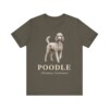 Poodle Latin Shirt, Vintage Dog Sketch Tee, Dog Latin Gift