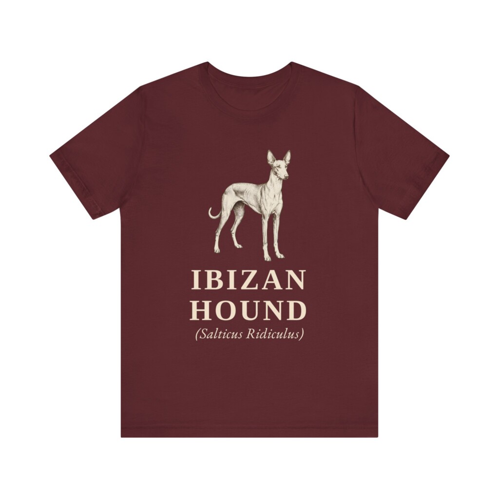 Ibizan Hound Latin Shirt, Vintage Dog Sketch Tee, Dog Latin Gift Ibizan Hound Latin Shirt, Vintage Dog Sketch Tee, Dog Latin Gift