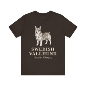 Swedish Vallhund Latin Shirt, Vintage Dog Sketch Tee, Dog Latin Gift
