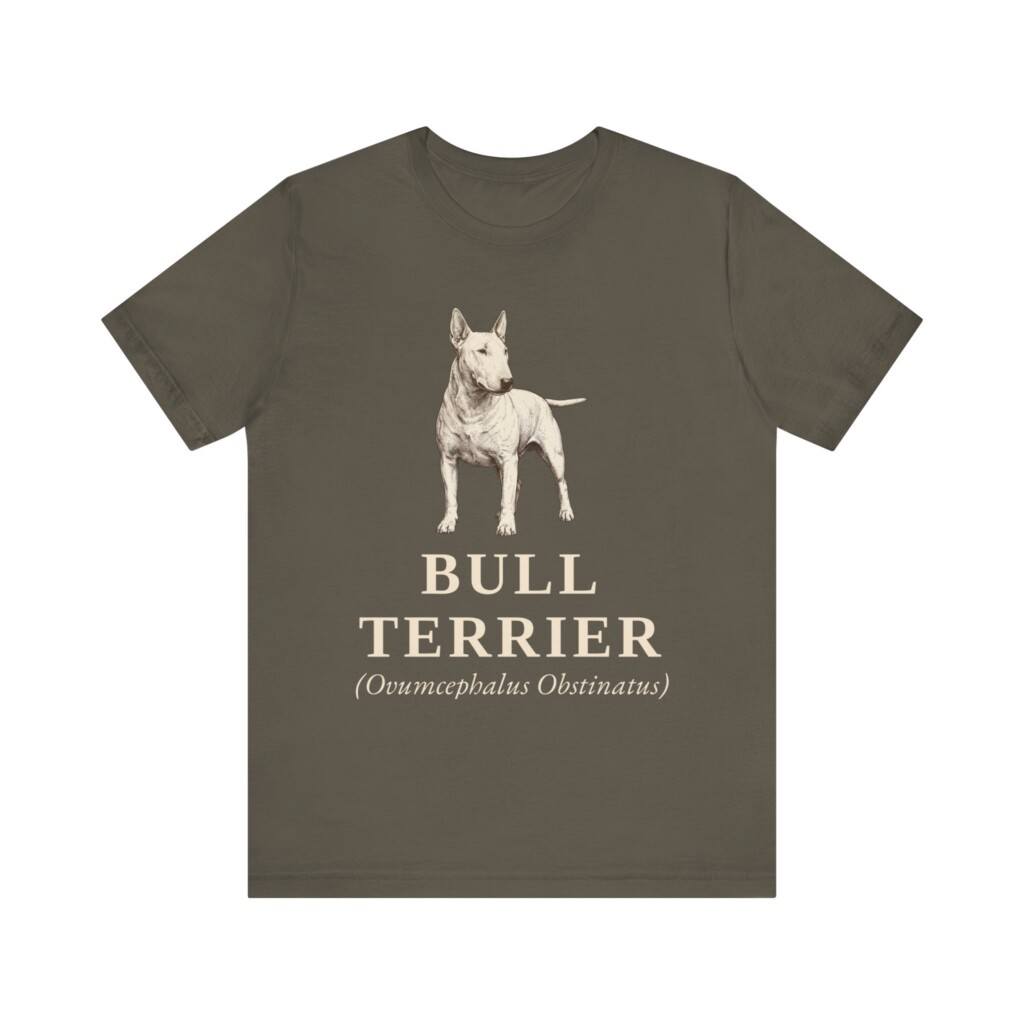 Bull Terrier Latin Shirt, Vintage Dog Sketch Tee, Dog Latin Gift Bull Terrier Latin Shirt, Vintage Dog Sketch Tee, Dog Latin Gift