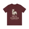 Skye Terrier Latin Shirt, Vintage Dog Sketch Tee, Dog Latin Gift Skye Terrier Latin Shirt, Vintage Dog Sketch Tee, Dog Latin Gift