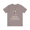 Irish Terrier Latin Shirt, Vintage Dog Sketch Tee, Dog Latin Gift