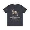 Australian Kelpie Latin Shirt, Vintage Dog Sketch Tee, Dog Latin Gift