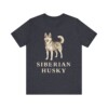 Husky Lover Shirt, Vintage Dog Sketch Tee, Dog Lover Gift