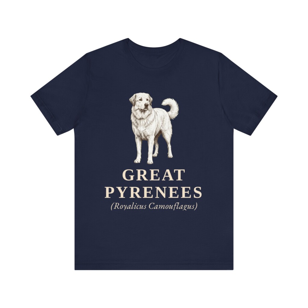 Great Pyrenees Latin Shirt, Vintage Dog Sketch Tee, Dog Latin Gift Great Pyrenees Latin Shirt, Vintage Dog Sketch Tee, Dog Latin Gift