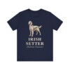 Irish Setter Latin Shirt, Vintage Dog Sketch Tee, Dog Latin Gift