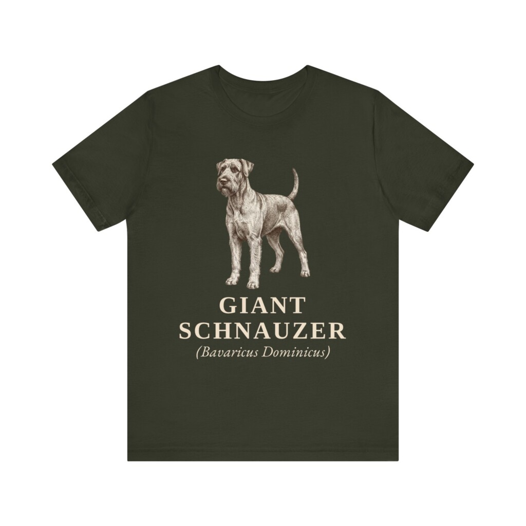 Giant Schnauzer Latin Shirt, Vintage Dog Sketch Tee, Dog Latin Gift Giant Schnauzer Latin Shirt, Vintage Dog Sketch Tee, Dog Latin Gift