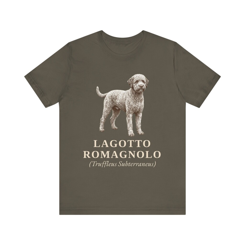 Lagotto Romagnolo Latin Shirt, Vintage Dog Sketch Tee, Dog Latin Gift