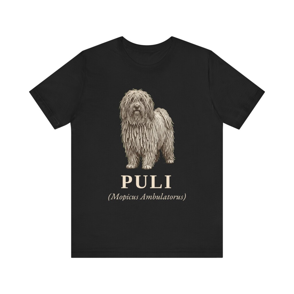 Puli Latin Shirt, Vintage Dog Sketch Tee, Dog Latin Gift Puli Latin Shirt, Vintage Dog Sketch Tee, Dog Latin Gift